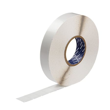 Brady Aggressive Adhesive Multi-Purpose Nylon Labels Bulk for A6200 Printer 1in x 1in BA62-13-499